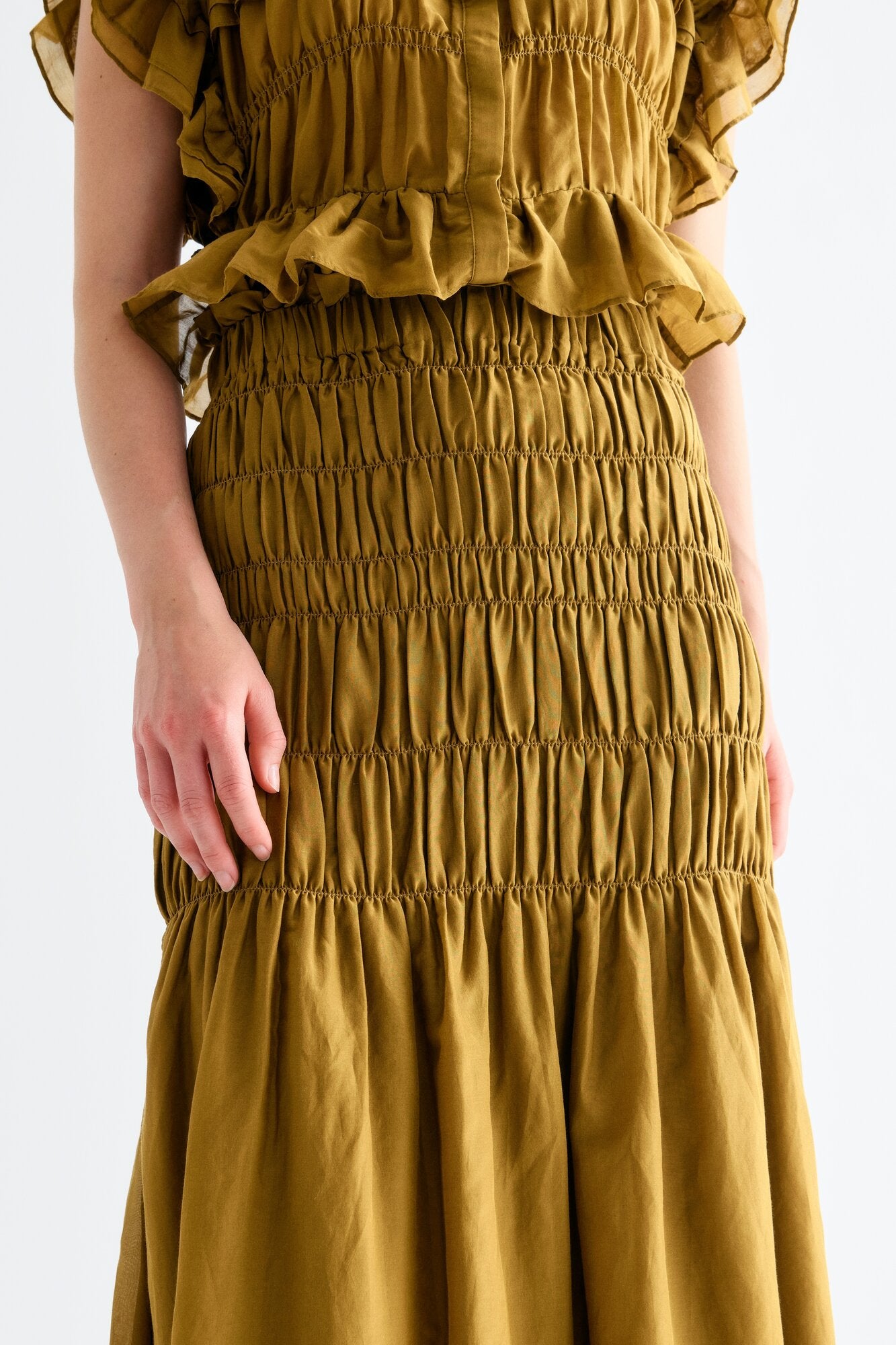 Margaret bluse - 627 Olive